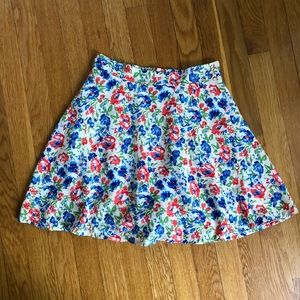 Vintage Floral Skort